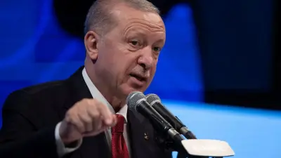 الرئيس التركي رجب طيب أردوغان في سياق تصريحات بشأن الهجمات على السعودية