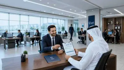 صورة تعبيرية مولدة بالذكاء الاصطناعي عن سوق التأمين في الإمارات