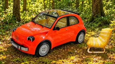 سيارة سيتروين 2CV كونسبت الهاتشباك الجديدة