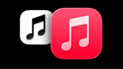 شعار خدمة Apple Music