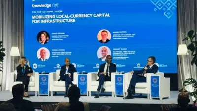 أحمد رستم يتحدث عن تمويل مشروعات البنية التحتية بالعملة المحلية