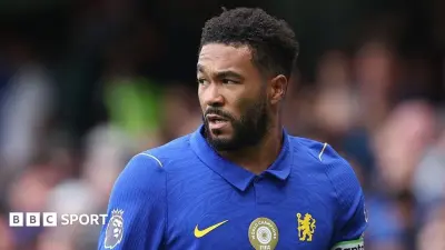 Chelsea captain Reece James following knee surgery