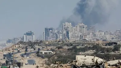 Israeli strike reported in Gaza City's Tuffah neighbourhood