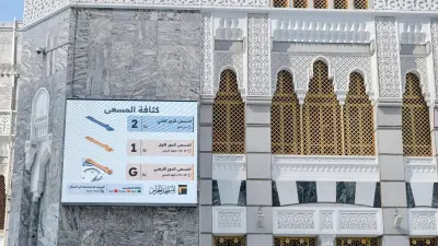 خدمات رقمية لمتابعة الكثافة والمسارات في الحرمين الشريفين
