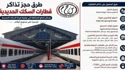 طرق حجز تذاكر القطارات