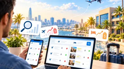 أسعار تذاكر الطيران والإقامات الفندقية عبر منصات الحجز