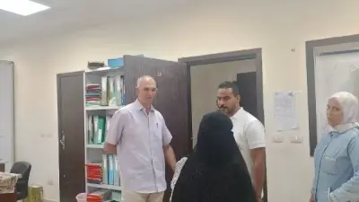 متابعة رئيس حي جنوب الغردقة لأعمال الإدارات وخدمات المواطنين