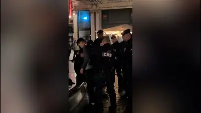 إجراءات أمنية في باريس خلال فرض حظر تجول محلي