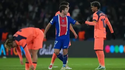 مباراة باريس سان جيرمان وبرشلونة في دوري أبطال أوروبا