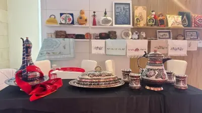 مشاركة تركيا في معرض تراثنا 2026 بالقاهرة بمنتجات حرفية نسائية
