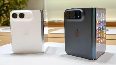 هاتف iPhone Duo القابل للطي من آبل