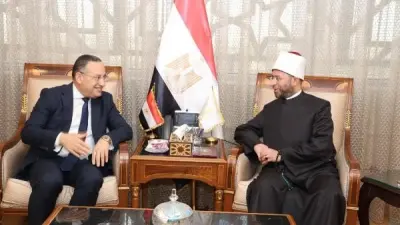 لقاء وزير الأوقاف ووزير التعليم العالي لبحث تعزيز الوعي وتطوير الخطاب الدعوي