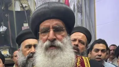 حريق داخل كنيسة السيدة العذراء في منطقة برك الخيام بالجيزة