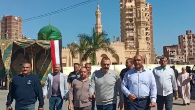 استعدادات مدينة دسوق لاحتفالات مولد سيدي إبراهيم الدسوقي