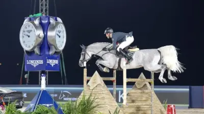 جولة لونجين العالمية لأبطال قفز الحواجز في منطقة أهرامات الجيزة