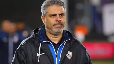 معتمد جمال المدير الفني للفريق الأول لكرة القدم بنادي الزمالك