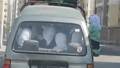 فيديو متداول بشأن نقل طلاب بطريقة غير آمنة في مدينة النهضة