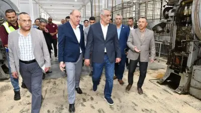زيارة وزير الدولة للإنتاج الحربي إلى مصنع 27 الحربي