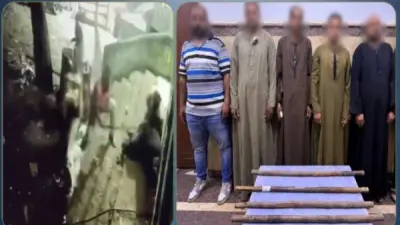 تعبير موضوعي عن واقعة ضبط متهمين في قضية اعتداء بسوهاج