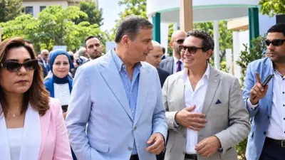 وزير الزراعة يطلع على تكنولوجيا التعقيم بالضوء الأحمر الحراري لشركة قطرات الطبيعة