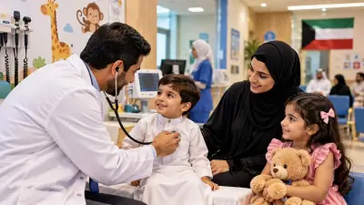 الرعاية الصحية بالأطفال في الكويت