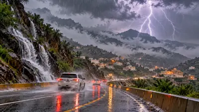 Saudi Arabia rains