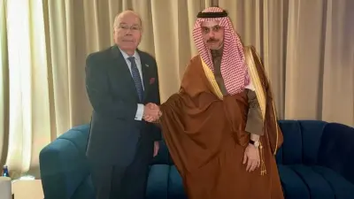 لقاء وزير الخارجية السعودي ونظيره البرازيلي على هامش اجتماع مجموعة العشرين