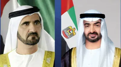 الشيخ محمد بن زايد والشيخ محمد بن راشد