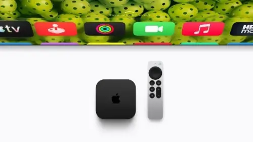 أبل تطلق Apple TV 4K الجديد بميكروفونات مدمجة ودعم Wi‑Fi 7