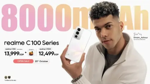 ريلمي تطرح سلسلة realme C100 في مصر ببطارية 8000 مللي أمبير