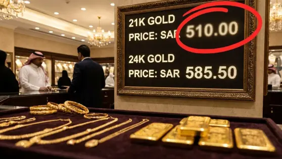 سعر الذهب في السعودية اليوم الأحد 19 أبريل 2026.. وعيار 21 يسجل 510 ريالات