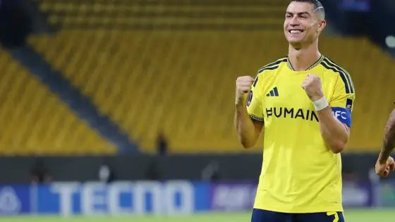 رونالدو يسجل هدف النصر الثاني أمام نيفتشي في دوري أبطال آسيا