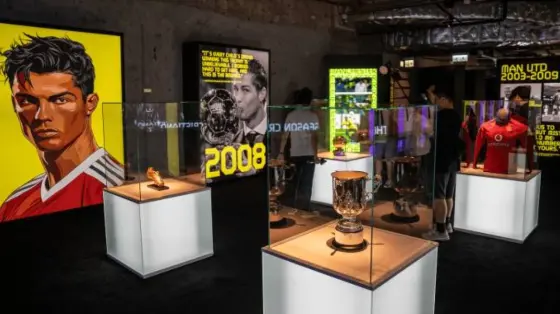 افتتاح معرض لأول مرة لكريستيانو رونالدو في هونغ كونغ