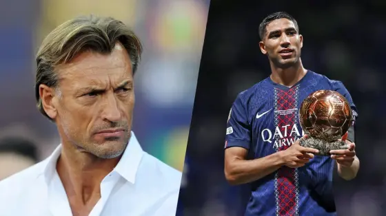 Hervé Renard Backs Achraf Hakimi for Ballon d'Or 2025