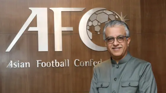 تهنئة رئيس الاتحاد الآسيوي بتأهل السعودية وقطر لكأس العالم 2026