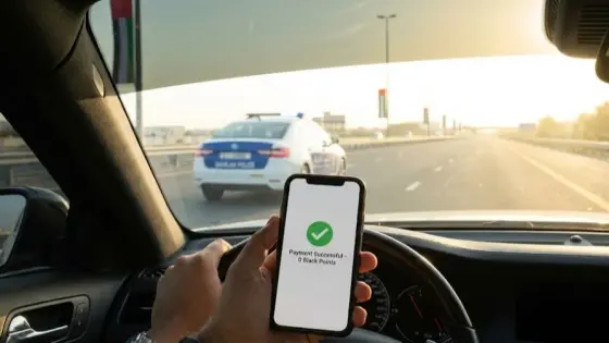 Sharjah Drivers Get a Clean Slate: How to Wipe 100% of Black Points This Day