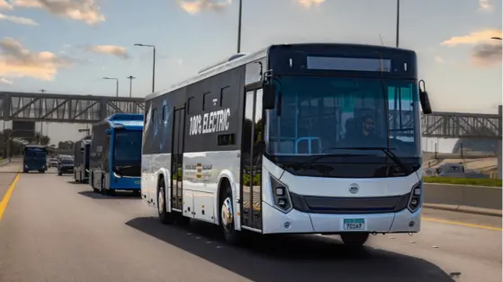 UAE: Sharjah operates the first phase of its electric bus rides