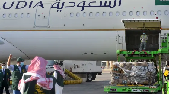 Saudi Arabia announces air bridge for humanitarian aid to Lebanon