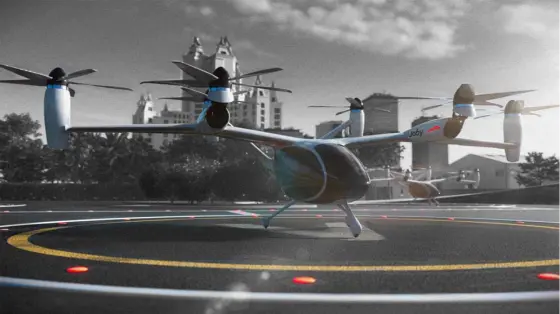 UAE announces the Launch of Flying Taxi Service by 2026