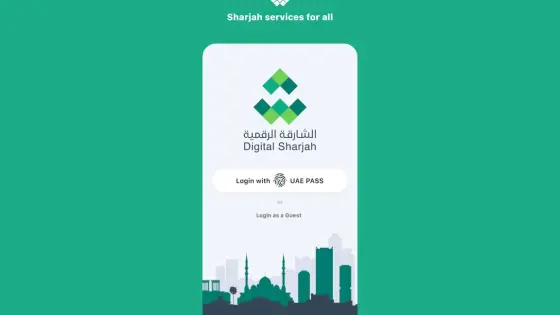 Digital Sharjah App" Centralized Access to Resident Information and Services"
