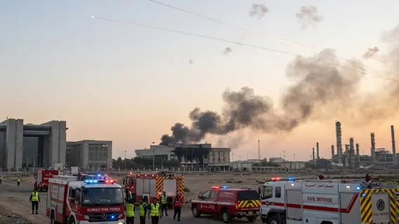 هجمات بصواريخ ومسيرات إيرانية