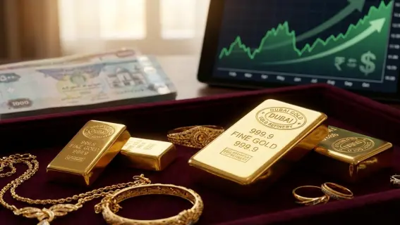 سعر الذهب اليوم في الإمارات