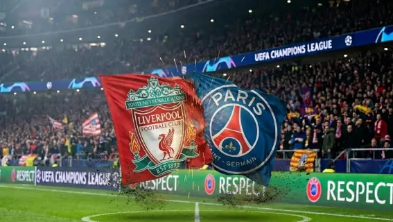 مباراة ليفربول وباريس سان جيرمان