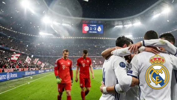 مباراة ريال مدريد وبايرن ميونخ