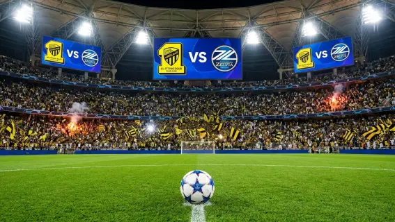مباراة الاتحاد وماتشيدا زيلفيا