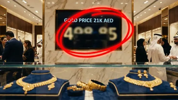 سعر الذهب في الامارات