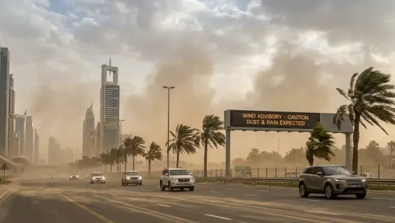 حالة الطقس في الامارات اليوم