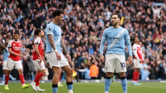 مباراة مانشستر سيتي ضد أرسنال في الدوري الإنجليزي الممتاز