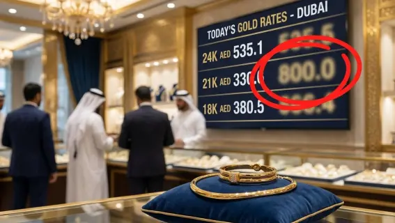 سعر الذهب اليوم في الإمارات
