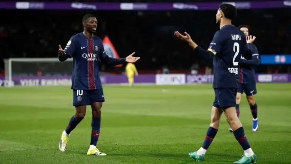 عثمان ديمبلي لاعب باريس سان جيرمان